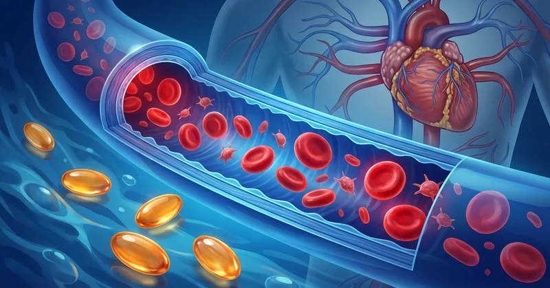 フィッシュオイルと血管内皮機能、中高年240名RCTで効果サイズを検証