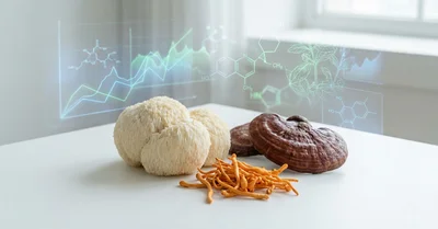 キノコブレンドのアダプトゲン効果、ストレス・疲労・睡眠RCTを検証