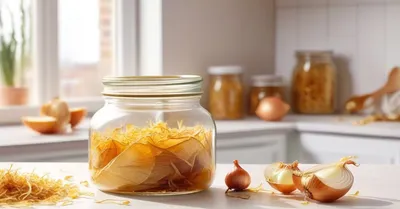 玉ねぎの皮茶を習慣化、冷蔵庫に常備する続けやすい保存ルーティン