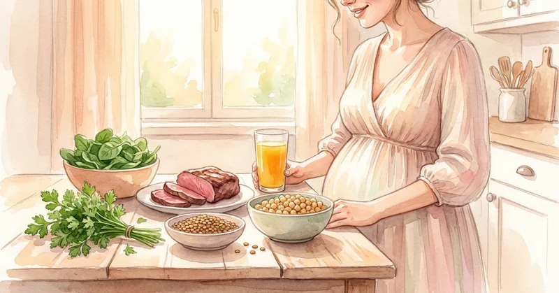 妊娠前からの鉄分補給、貧血気味の女性が最も恩恵を受けると判明