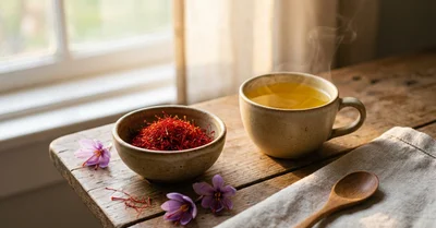 サフランで気分改善、SSRIと同等の効果サイズで副作用が少ないエビデンス