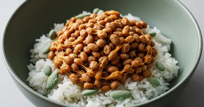 小麦胚芽を納豆に混ぜるだけ、スペルミジン摂取の一番シンプルな方法